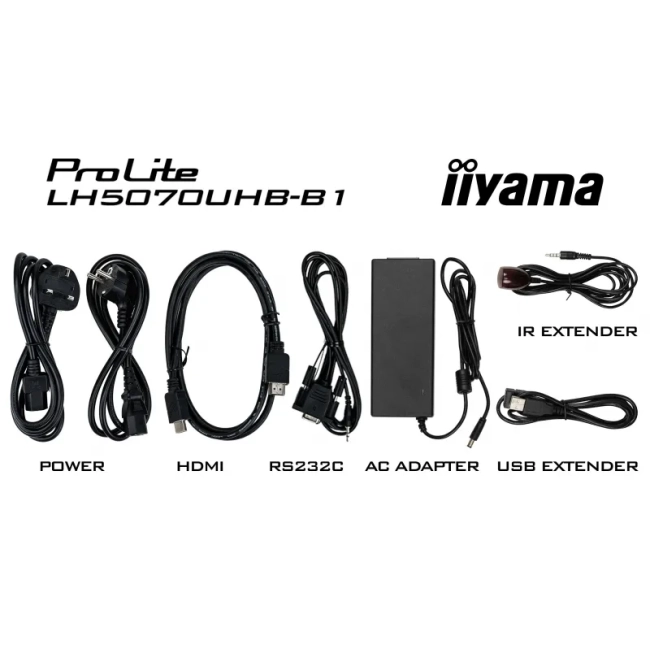 Monitor DigitalSignage iiyama ProLite LH5070UHB-B1 50